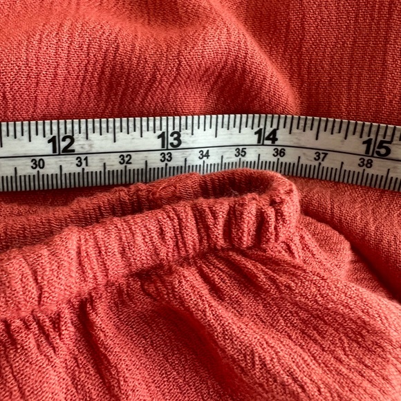 Elan Coral Orange Beach Strapless Jumpsuit size M - Picture 13 of 13